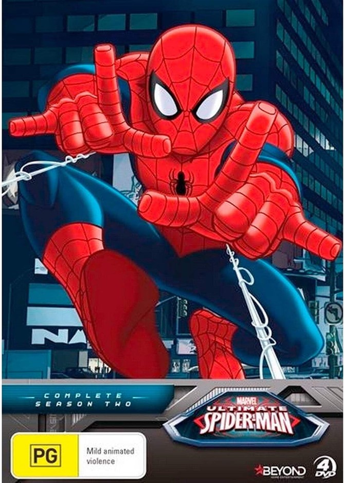 MARVEL Ultimate Spider-Man: Complete Second Season Collector's Edition DVD.