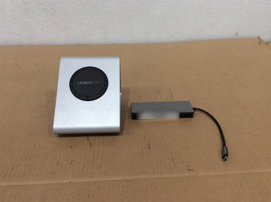 ALOGIC ULDPLSV2-SGR Docking Station & iPort LaunchPort BaseStation