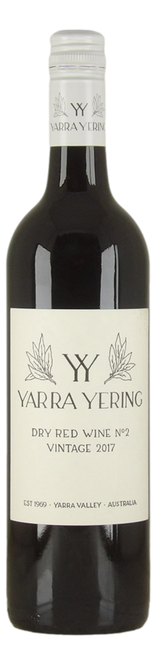 Yarra Yering Dry No.2 Red blend 2017 (1x 750mL), Yarra Valley, Victoria
