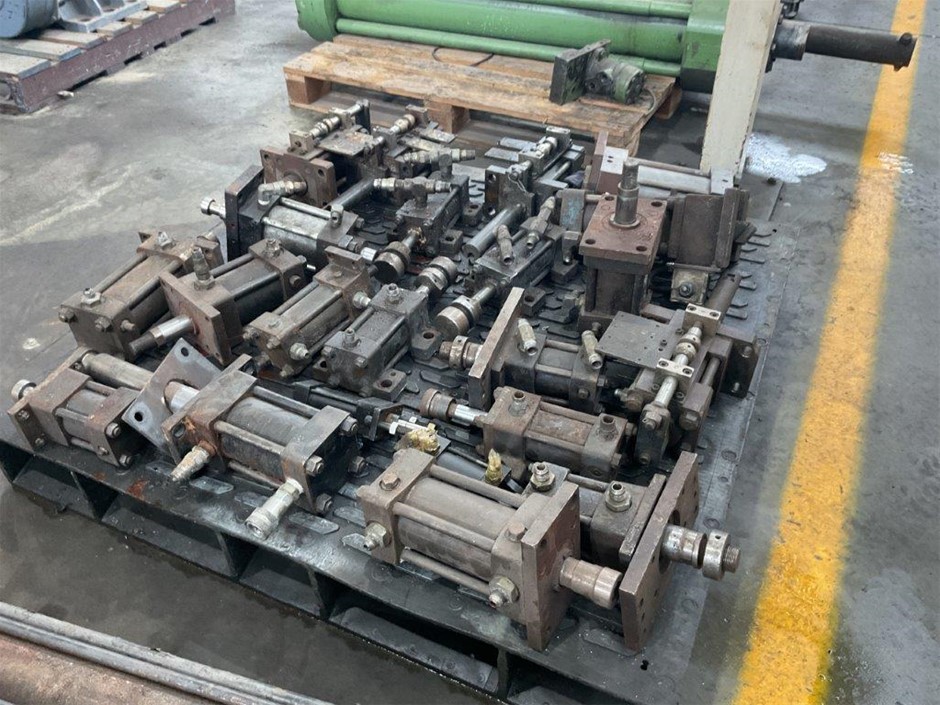 Assorted Hydraulic and Pneumatic Cylinders