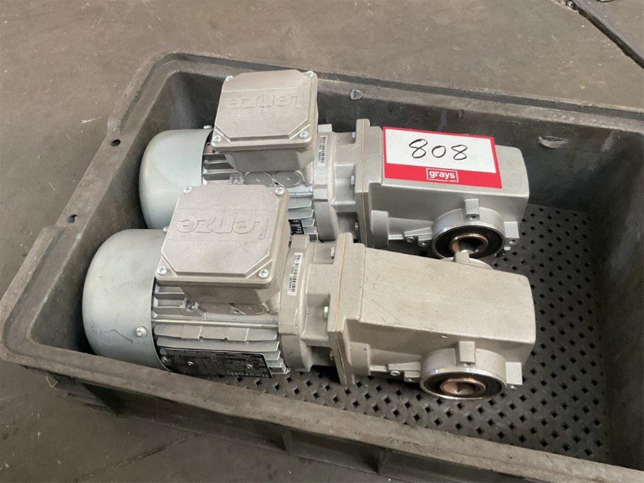 Qty 2 Rexroth Geared Motors