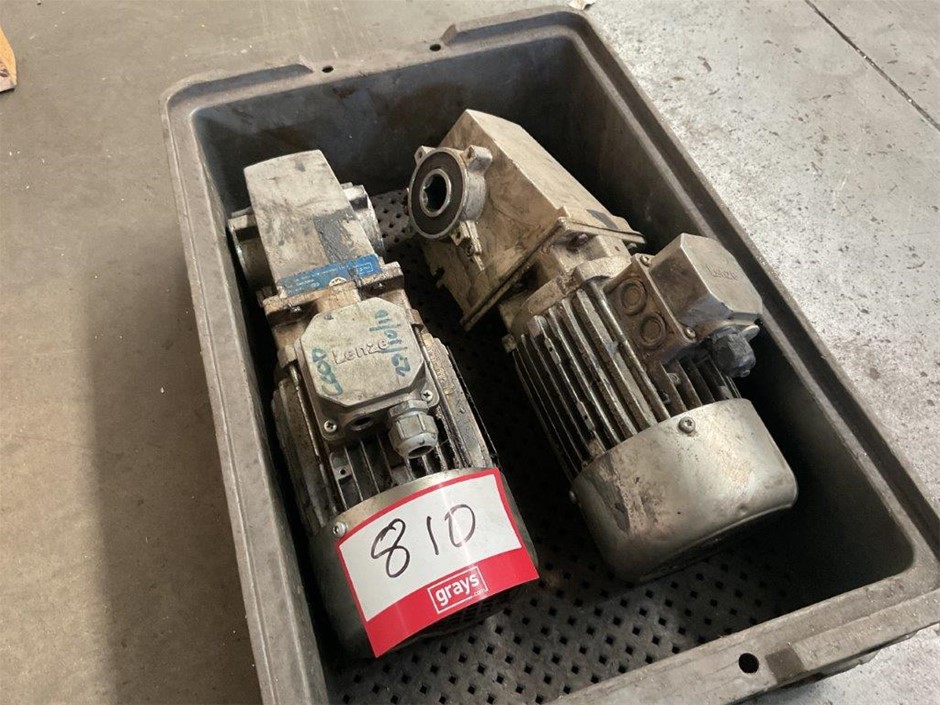 Qty 2 Rexroth Geared Motors
