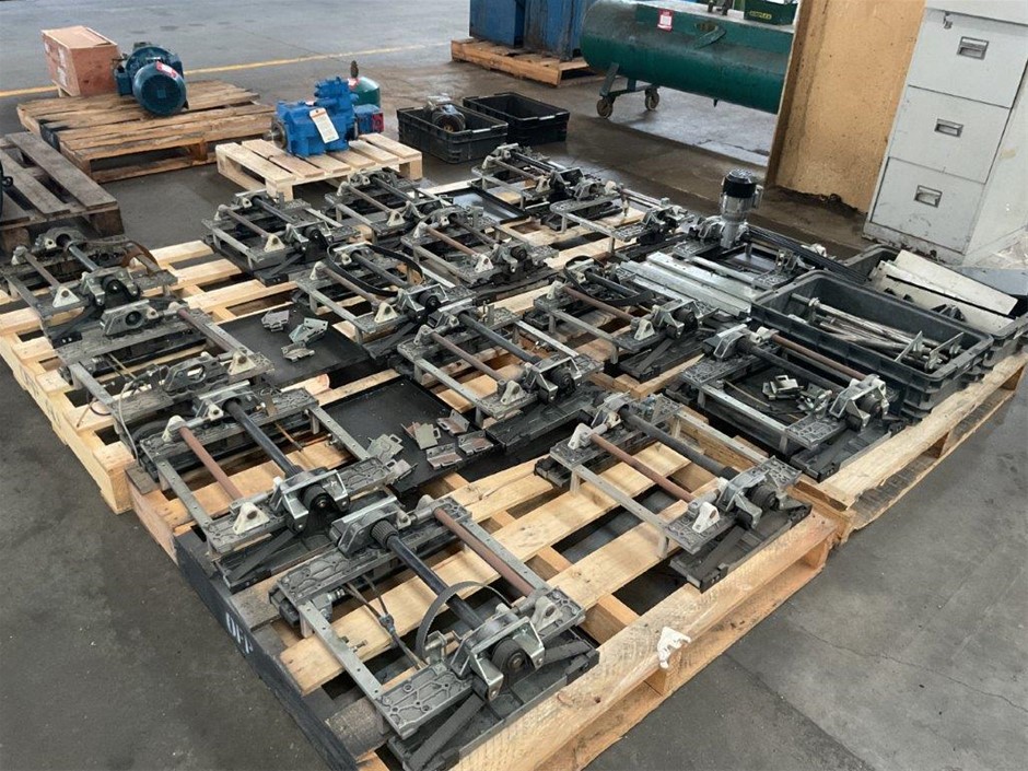 Pallet of Linear Slide Assemblies
