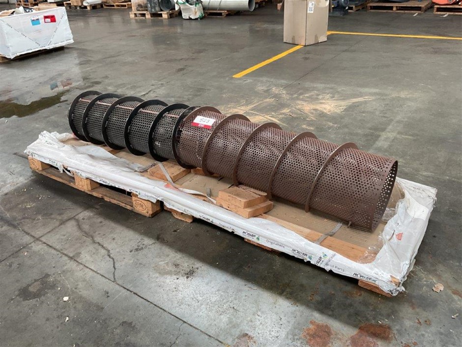 Assorted Perforated Cylindrical Screens