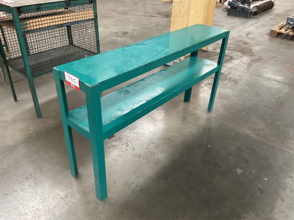 Two-Tier Steel Workbench