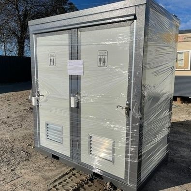 Portable Double Toilet Block, Portable Building (Unused)