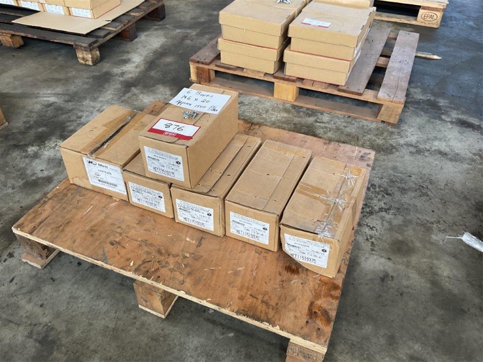 Qty 6 Boxes M6 x 20 Bolts