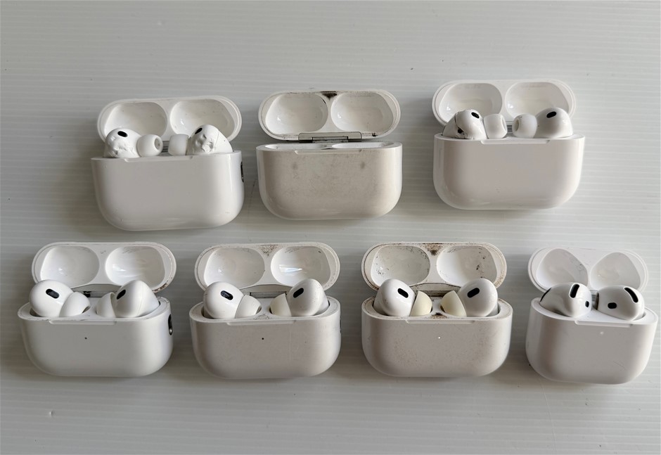 Apple AirPods Pro 3 / Pro 2 USB-C / 4 ANC - For Parts (Lot of 7)