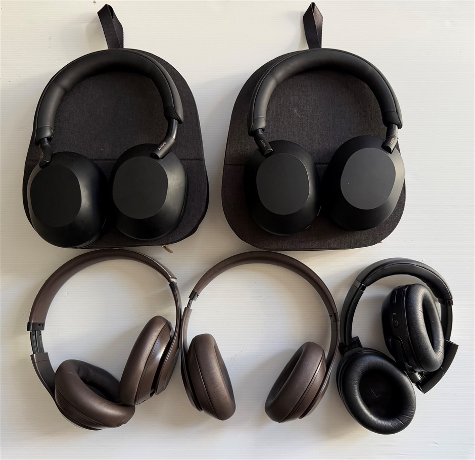 Sony WH-1000XM5 / Beats Studio Pro / JBL Headphones- For Parts (Lot of 5)