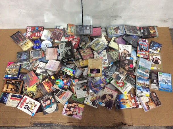 Mixed Assorted DVD / VCD / CD Movies
