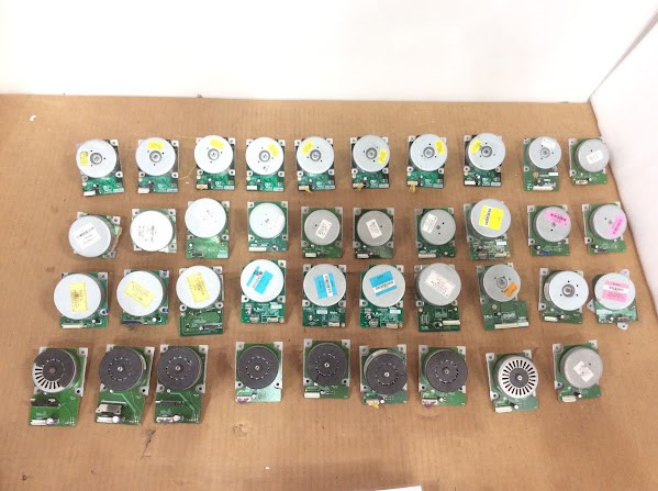 Mixed Brand and Model Main Motor Drive Motors (Lot of 39)
