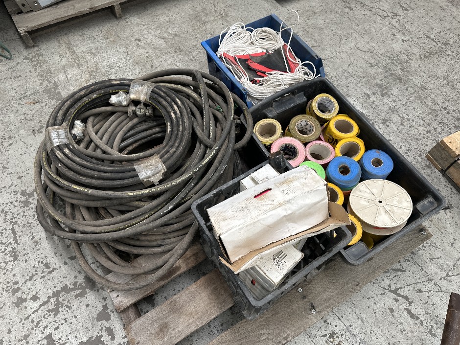 Assorted Pallet of Hoses and Tapes
