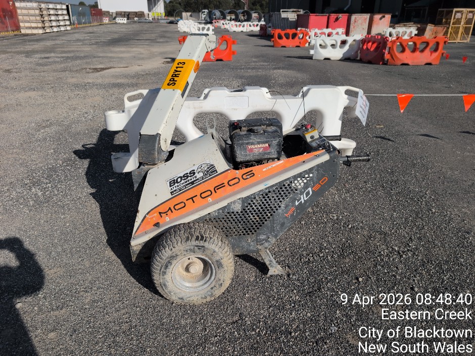 <p>DUST SUPPRESSION UNIT (Site ID: 78)</p>