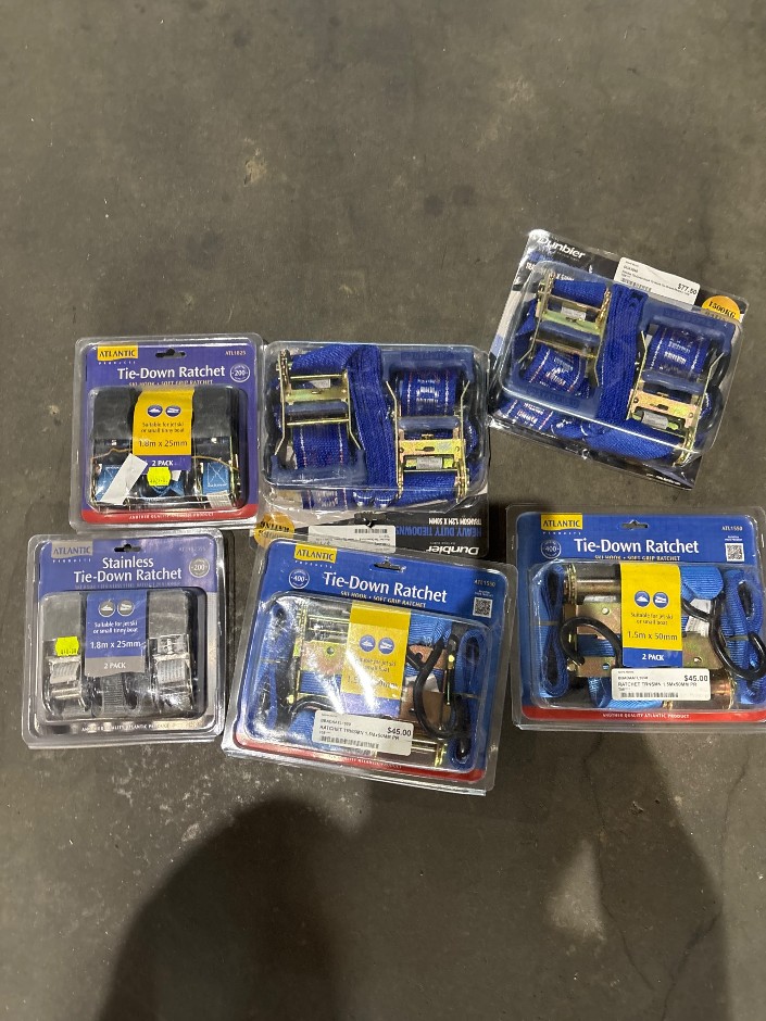 Quantity Of Ratchet Straps