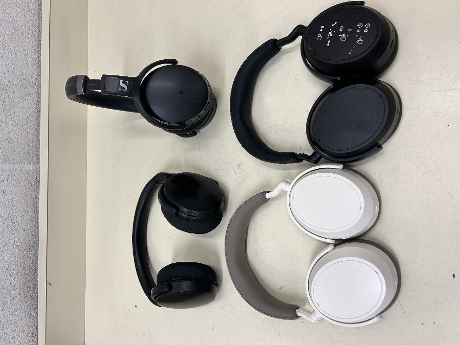 4 x Assorted SENNHEISER Wireless Headphones
