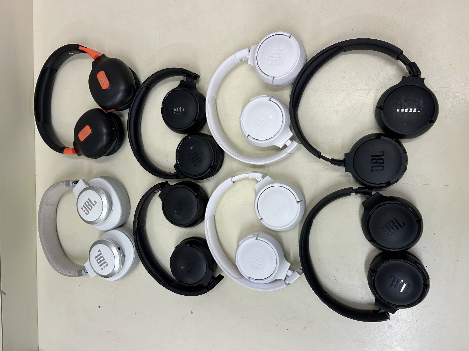 8 x Assorted JBL Wireless Headphones
