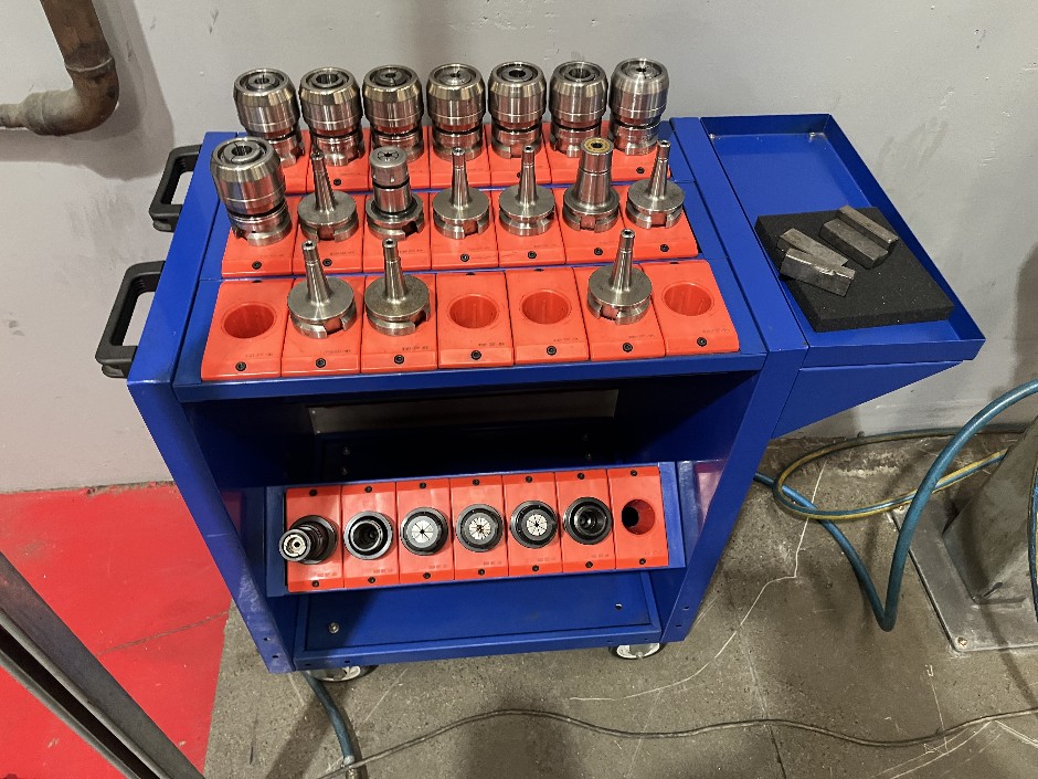 <p>6x Tool Holder Trolleys with Assorted BT40 Tool Holders</p>