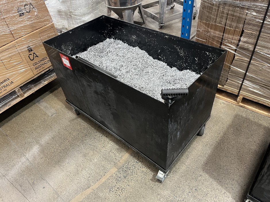 <p>Swarf Bins</p>