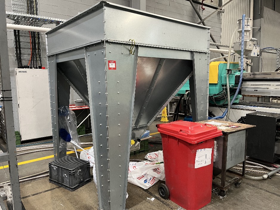 Large Industrial Hopper Bin