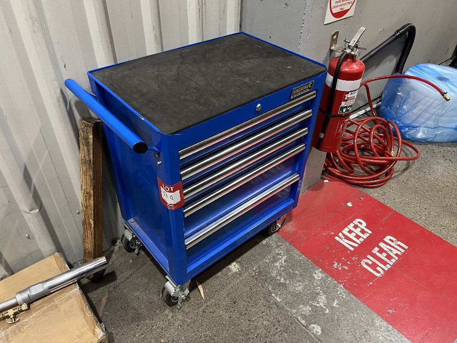 5 Drawer Tool Trolley