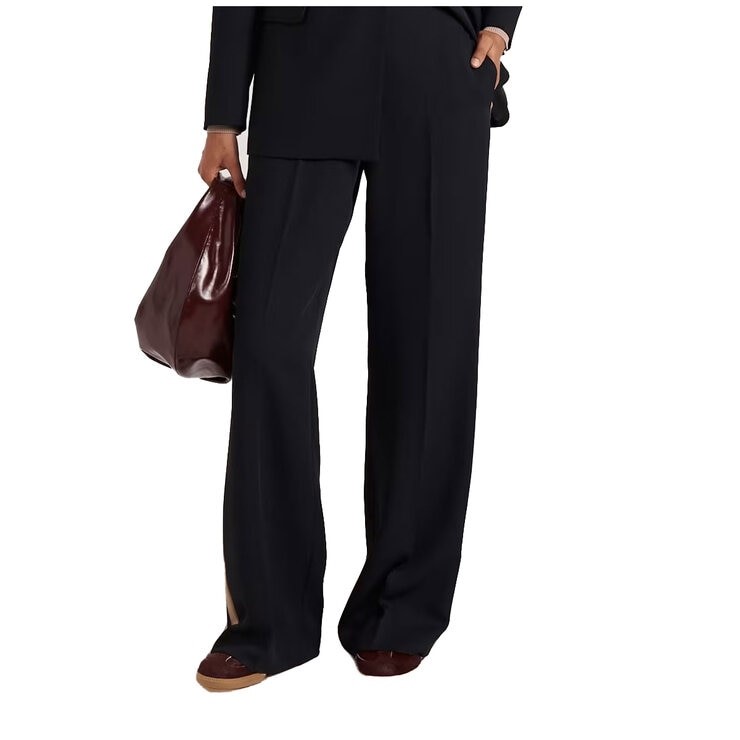 SABA Women's Knit Twill Pant, Size 12, Black, AG25609.