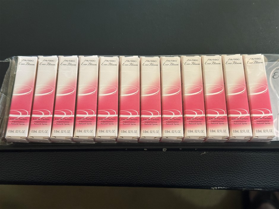 Shiseido Ever Bloom Natural Spray 0.8ML Travel Size 12 Pack