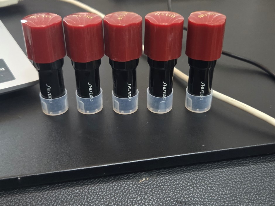 Shiseido Perfect Rouge Lipstick RD514 Dragon Full Size 4G 5PCS