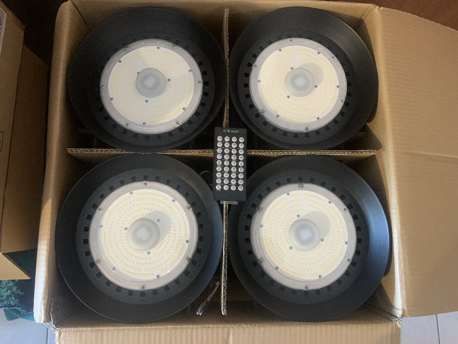 1 x ERS Tech LED High Bay Lights with Remote (Unused)