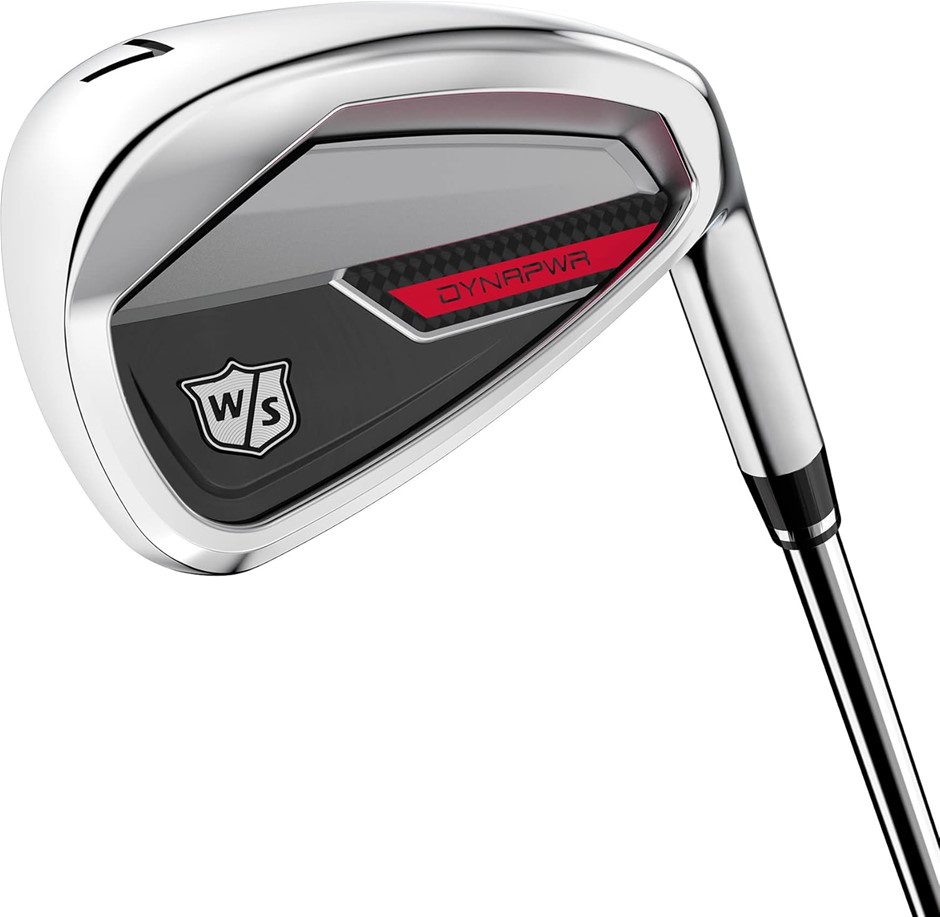 WILSON Men's Right Hand 5-PW/GW Dynapower Steel Iron, Stiff Flex, 21 Degree