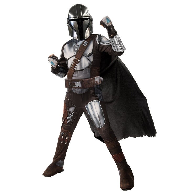 STAR WARS The Mandalorian Child Costume, Size 9-10 Years, Item No. 702469.