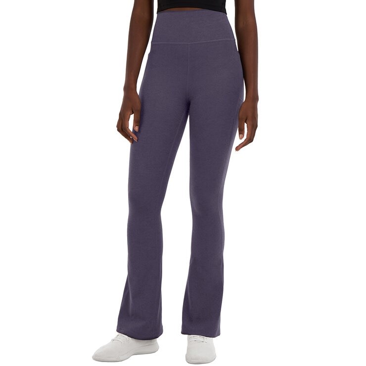 2 x KSIGNATURE Women's Brushed Mini-Flare Pant, Size M, Purple. Buyers Not
