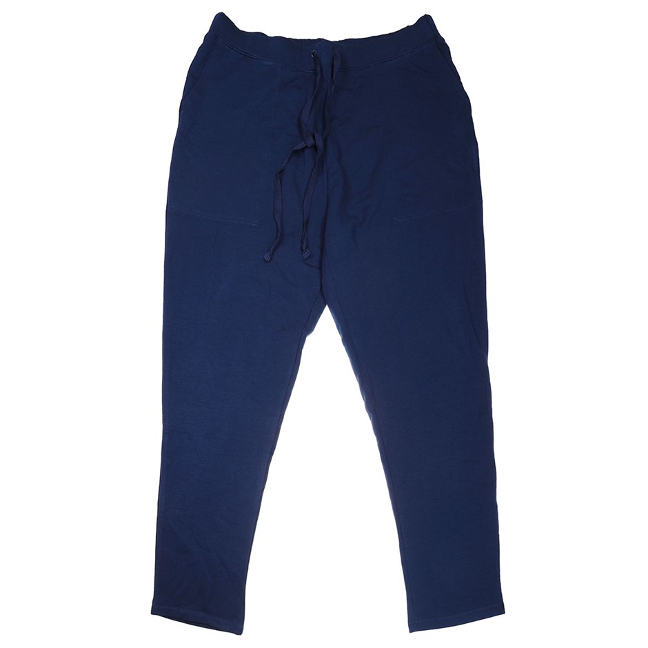 2 x MAX & MIA Women's Lounge Pants, Size XL, Acrylic/Viscose/Elastane, Navy