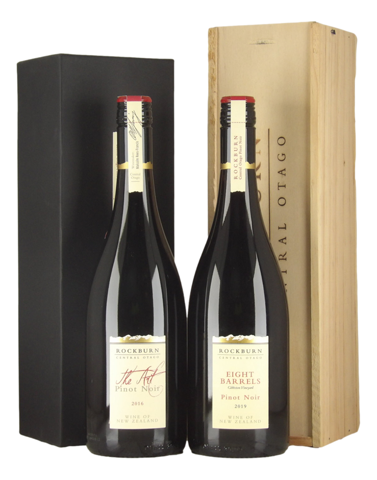 Mixed Rockburn Pinot Noir Wine Pack (2x 750mL), NZ.