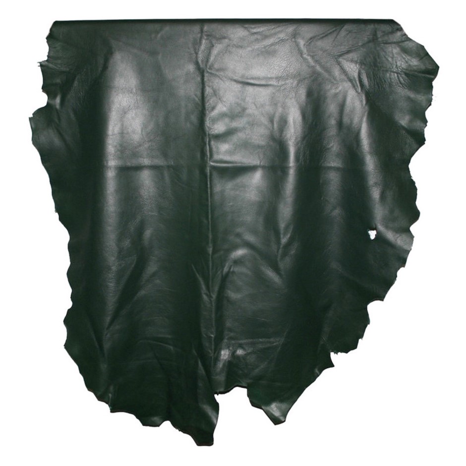 6sqft Top Grade Green Nappa Lambskin Leather Hide