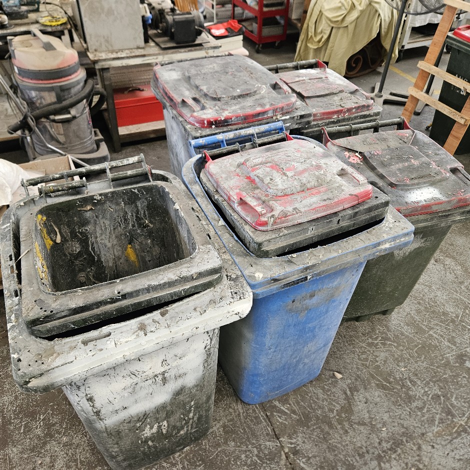 <p>Wheelie Bins 11 in Total</p>