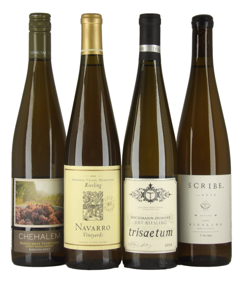 Mixed Riesling Wine Pack (4x 750mL), Multi Region
