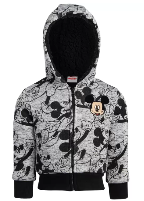 Disney & Marvel Kids' Character Hoodie Mickey Size 7