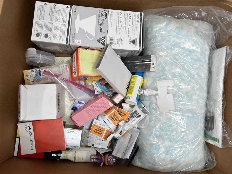 Assorted Home/Bath Products. NB: Photo as is. Some Not in Original Packagin