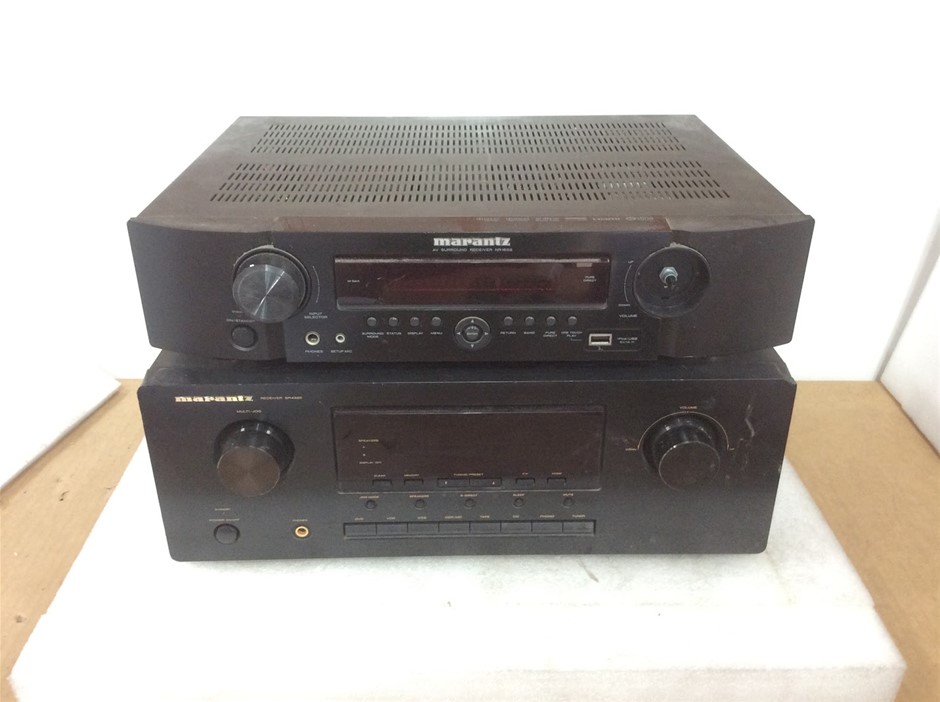 Marantz SR4320 & NR1602 AV Receivers (Lot of 2)