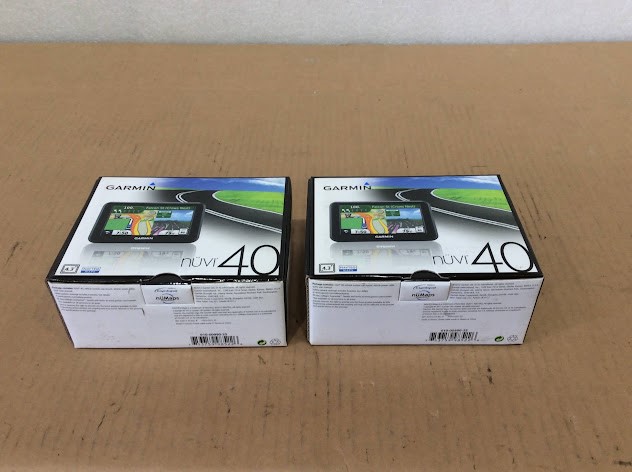 Garmin nüvi 40 Portable GPS Navigator (Lot of 2)