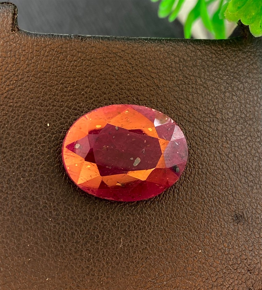 8.80 CT Natural Quality Ruby