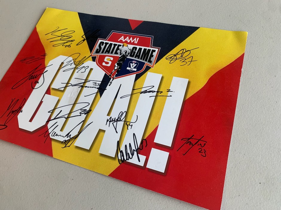 Fremantle Dockers signed memorabilia