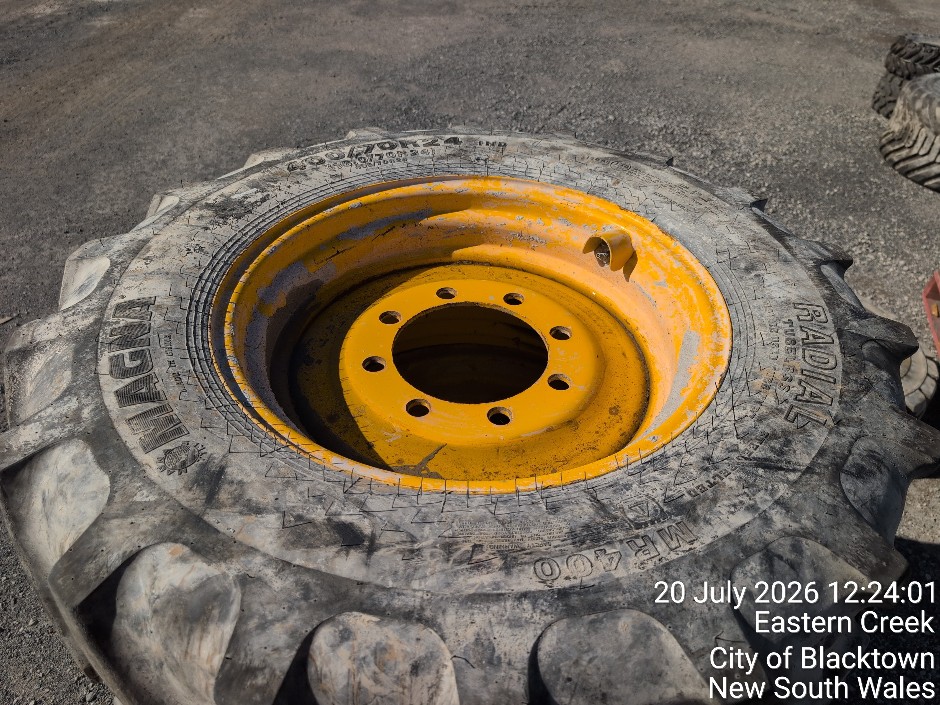 <p>1 x TELEHANDLER WHEEL & TYRE (Site ID: 230)</p>