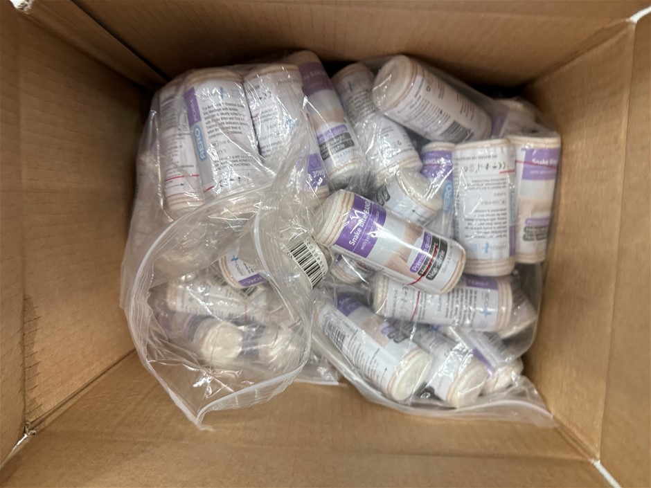 Box of Snake Bite Bandages.