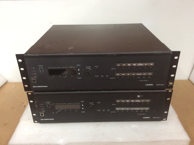 Crestron DMPS-300-C Professional Media System (Lot of 2)
