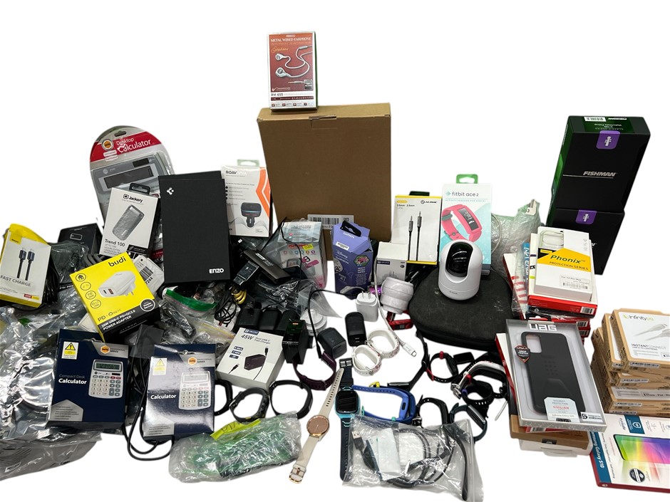Assorted Electronics & Accessories. (Big Box) *Please Refer To Photos For A