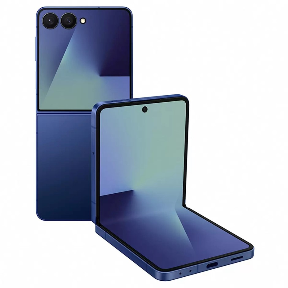 SAMSUNG Galaxy Z Flip7 512GB Blue. RRP: $1,900. NB: Used.