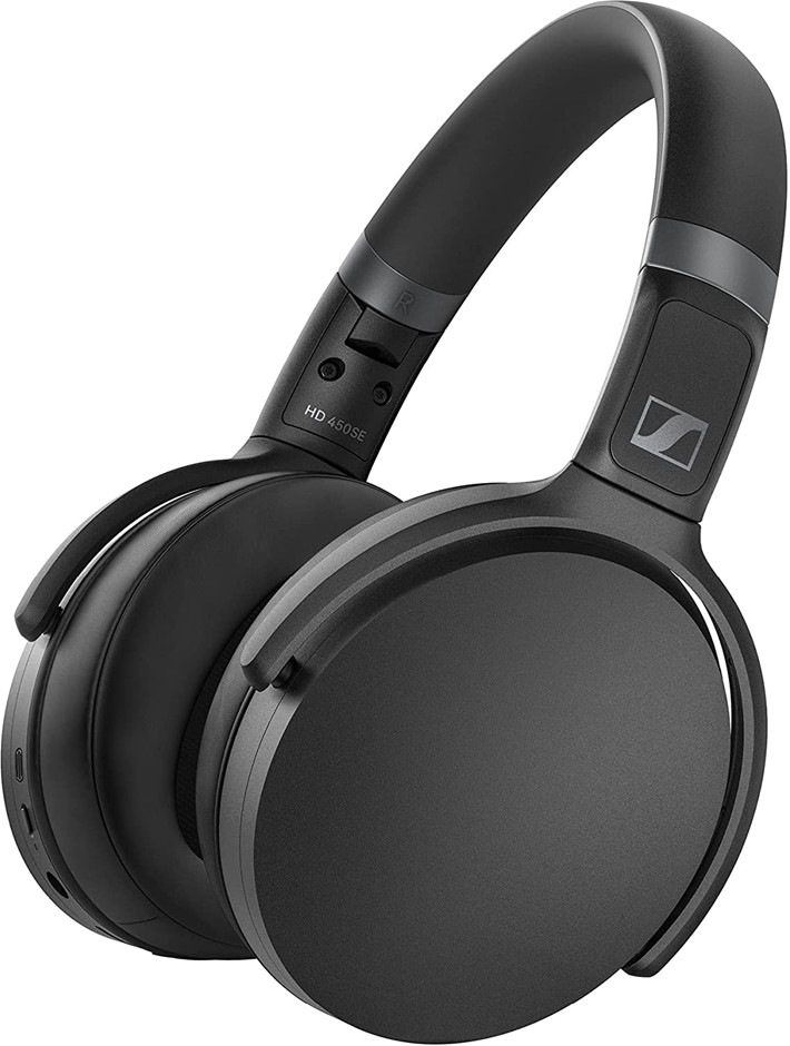 SENNHEISER HD 450SE Bluetooth 5.0 Wireless Headphone, USB-C, Black. NB: Min