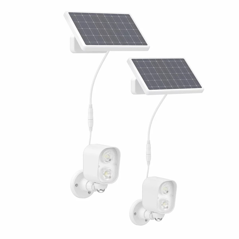 INFINITY X1 Solar Security Light 2-Piece. NB: Not In Original Box.
