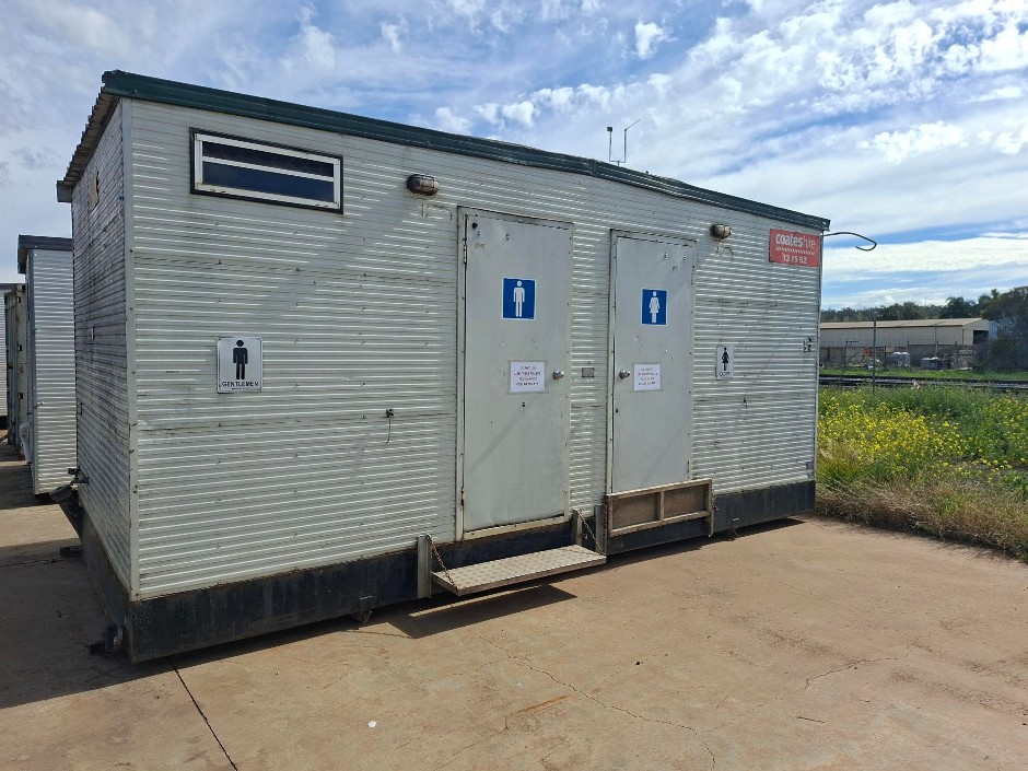Portable Ablution Block Gentlemen & Ladies **Griffith NSW**